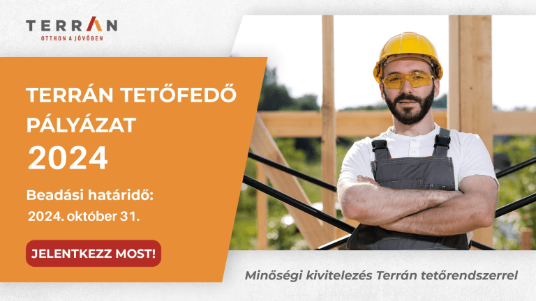 Tetőfedő Pályázat 2024