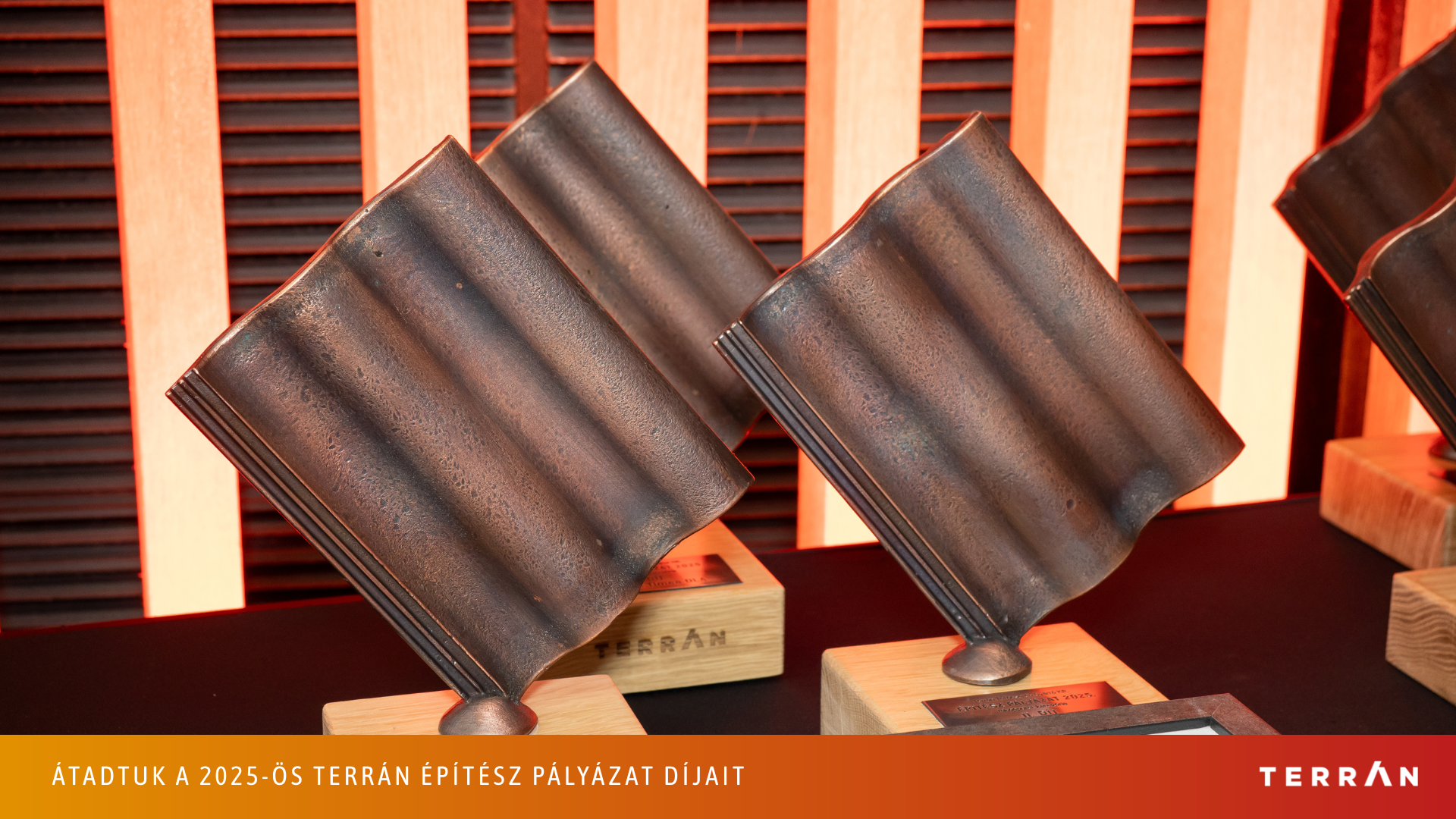 Átadtuk a 2025-ös Terrán Építész Pályázat díjait