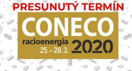 Presunutý termín medzinárodného veľtrhu stavebníctva Coneco!